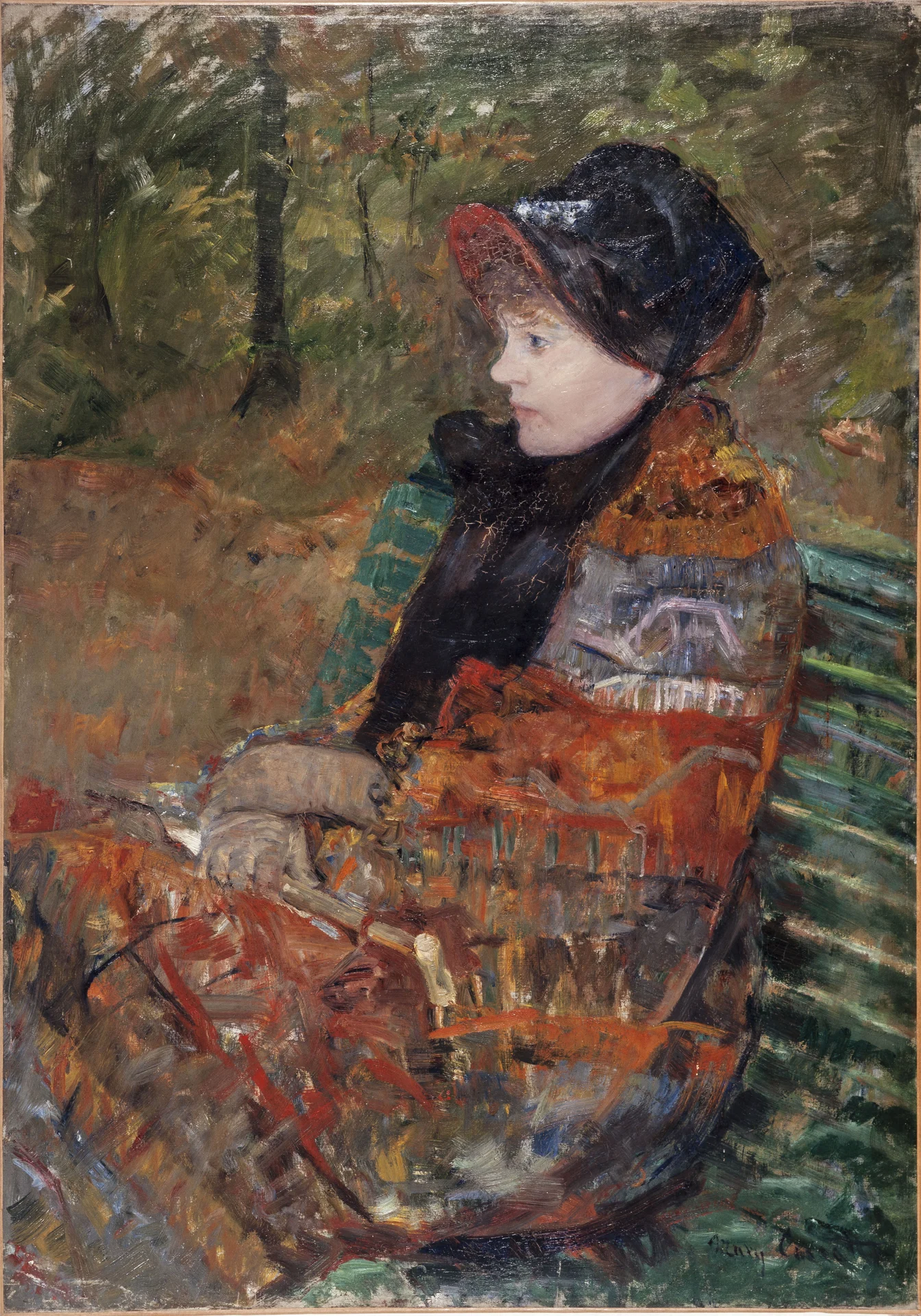 Mary Cassatt (1844–1926) — L'indépendante — Automne, portrait de Lydia Cassatt