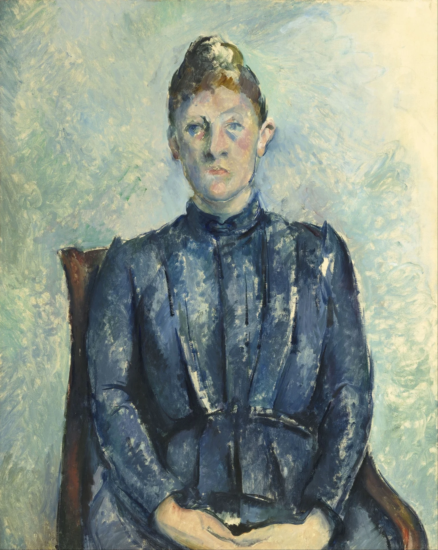 Portrait de Madame Cezanne (Orangerie)