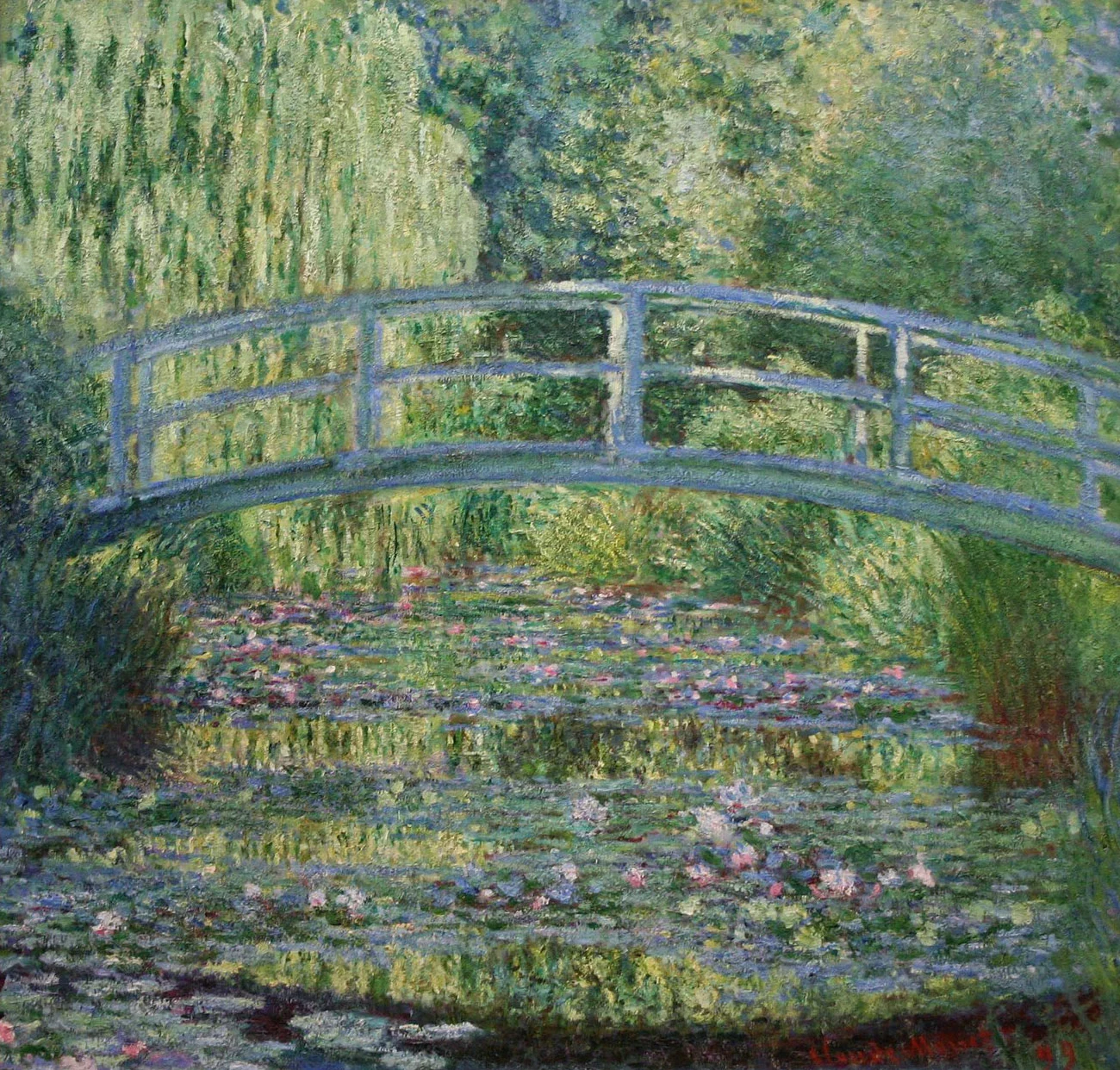 Claude Monet (1840–1926) — Peindre le temps — Le Bassin aux nymphéas, harmonie verte