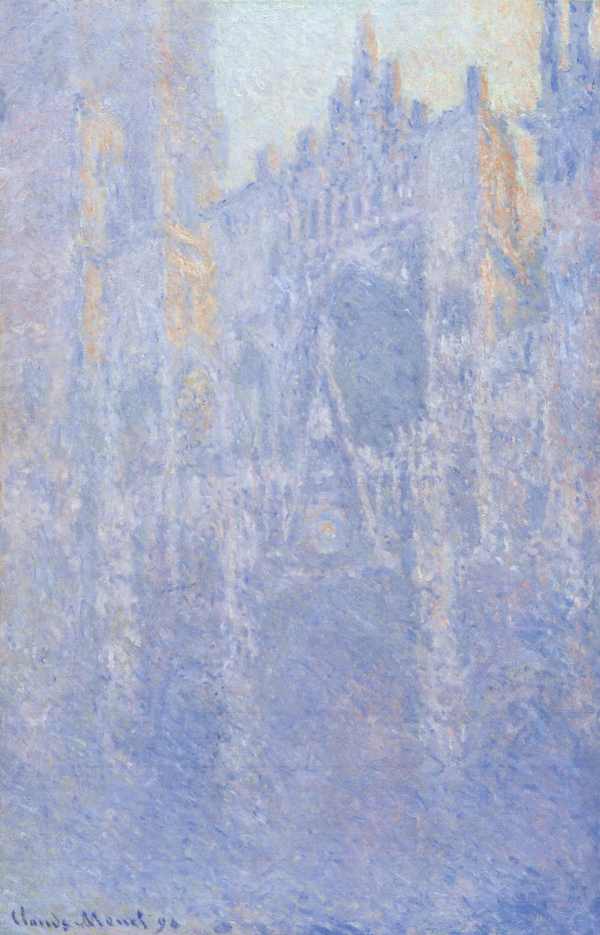 Le Portail, brouillard matinal